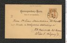Nachlass Franz Steindachner, Korrespondenz-Karte von Carl L. Moser an Franz Steindachner (03.03.1890), Inv.Nr. 353.02, Seite 1